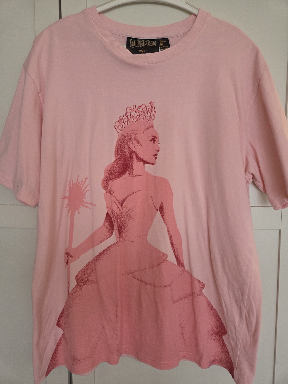 Forever 21 Pink Crewneck Graphic Tee
